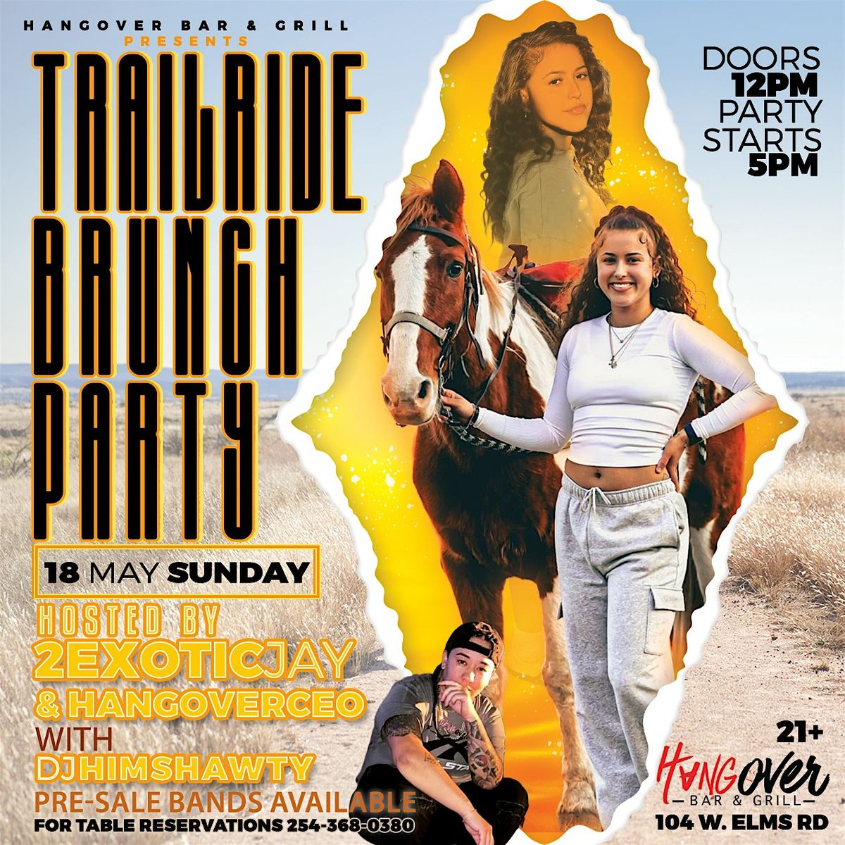 Trail Ride Brunch Party with Janell Sindab | Event in Killeen | AllEvents