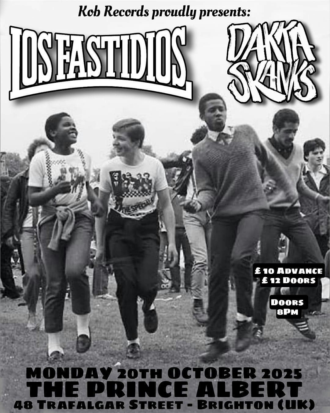 Los Fastidios + Dakka Skanks, 20 October | Event in Brighton and Hove | AllEvents