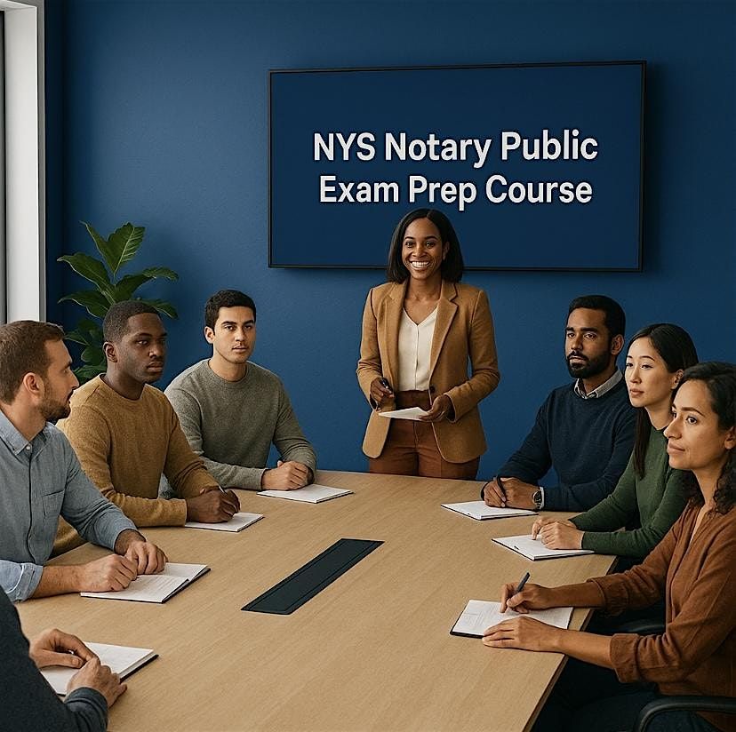 NYS Notary Exam Prep Course, 8 September | Event in Queens | AllEvents