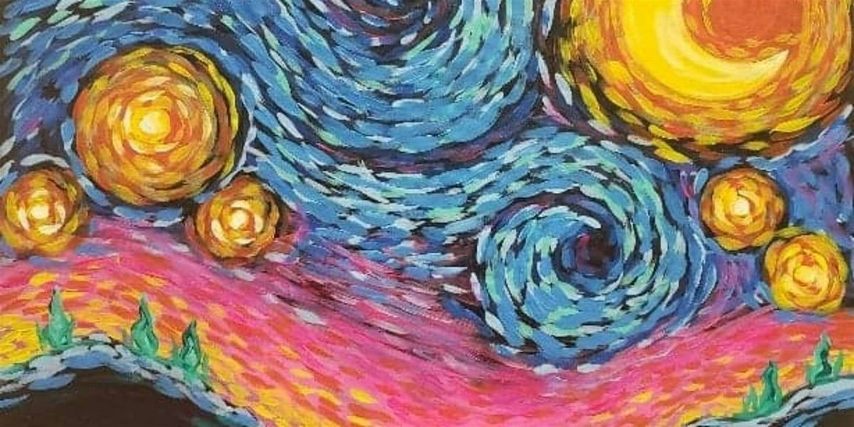 Starry Hills - Paint and Sip by Classpop!™, 1 July | Event in Gilbert | AllEvents