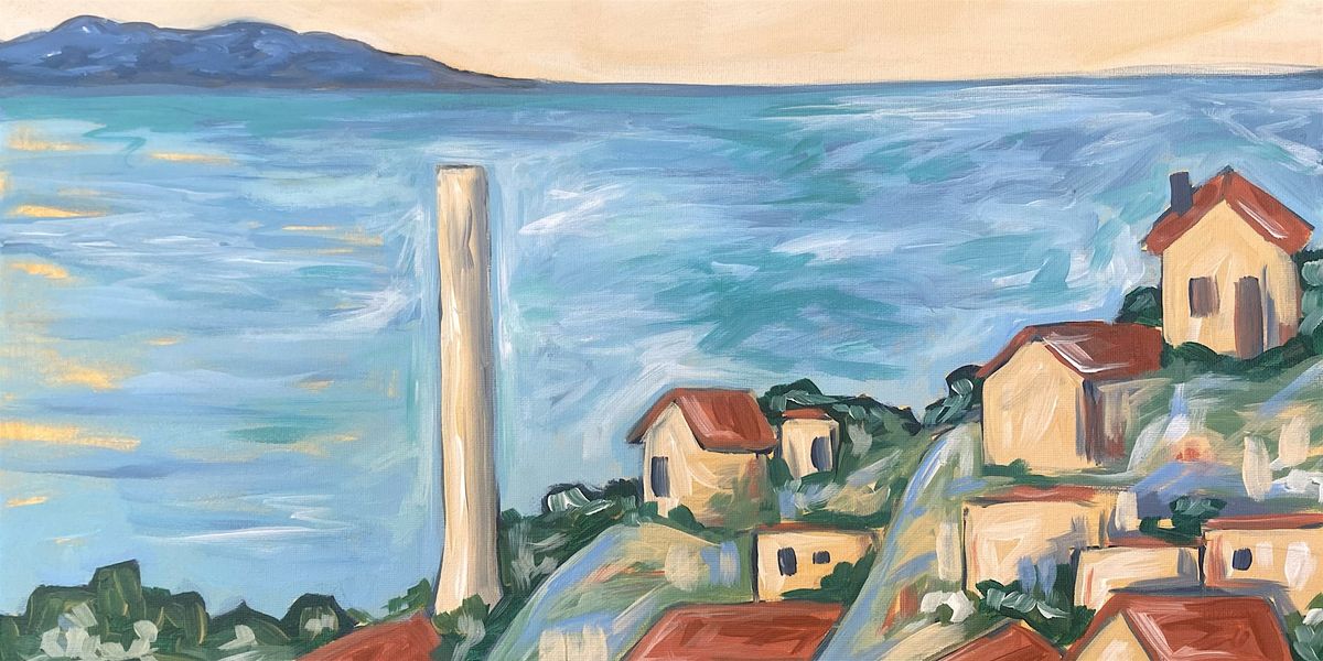 Cézanne's Seaside Escape - Paint and Sip by Classpop!™, 27 July | Event in Rancho Santa Margarita | AllEvents