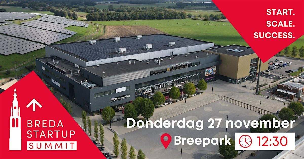 Startup Summit 2025, 27 November | Event in Breda | AllEvents