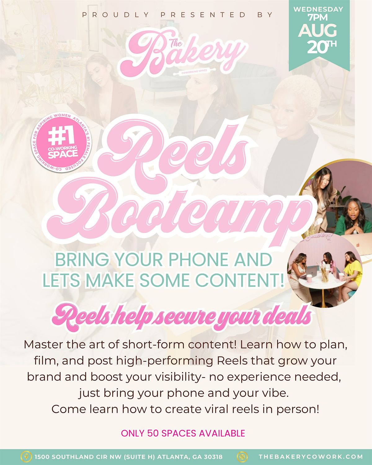 Reels Bootcamp, 20 August | Event in Atlanta | AllEvents