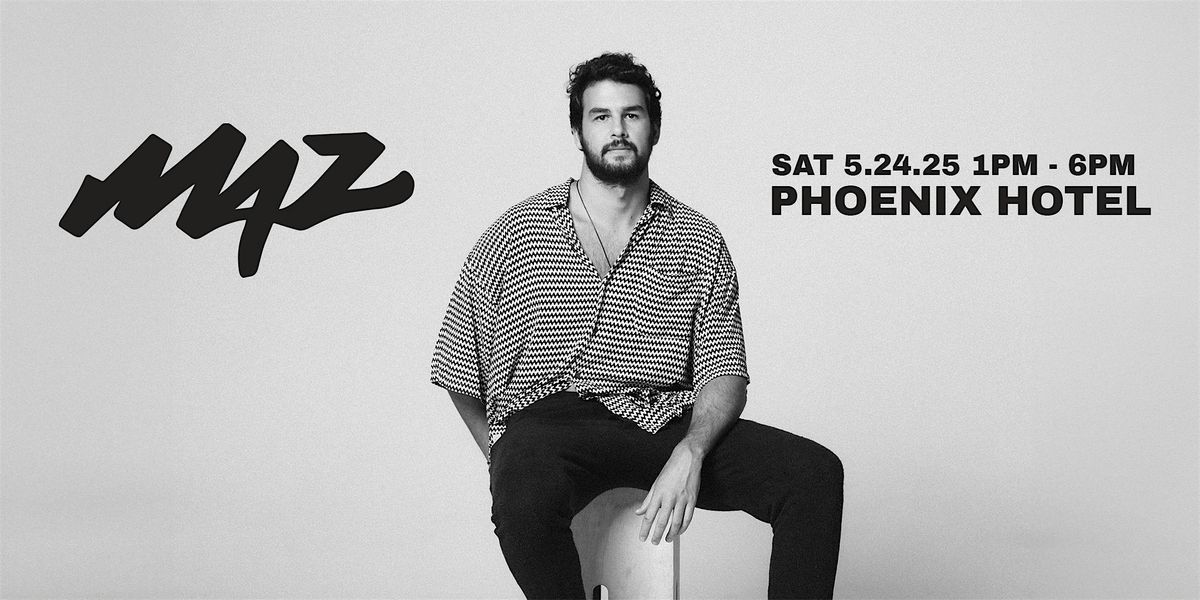 MAZ @ Phoenix Hotel, 24 May | Event in San Francisco | AllEvents