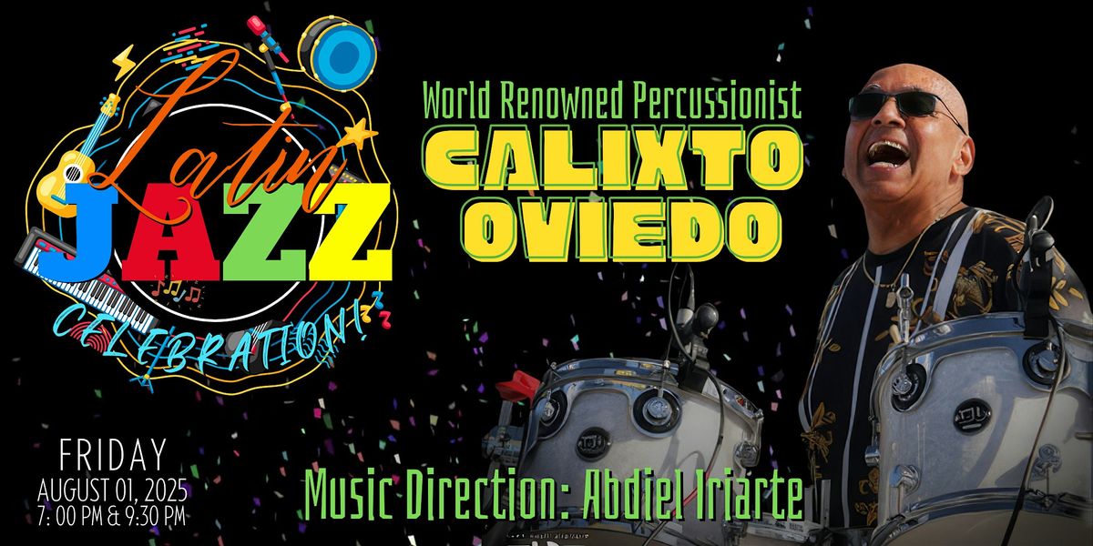 Forte's Latin Jazz Series Featuring Calixto Oviedo | 9:30, 1 August | Event in Charleston | AllEvents