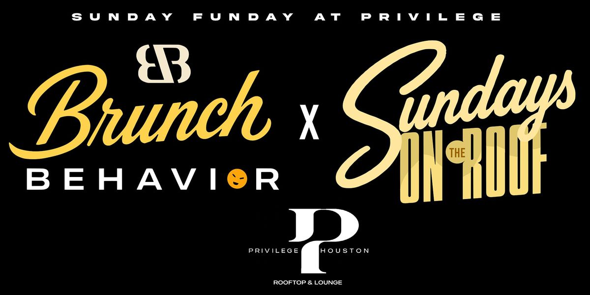 Sunday Funday @ Privilege Rooftop & Lounge | Event in Houston | AllEvents