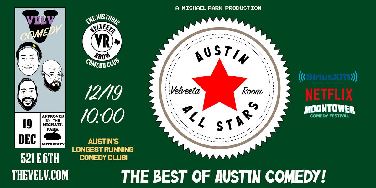 Austin All-Star Comedy!, 19 December | Event in Austin | AllEvents
