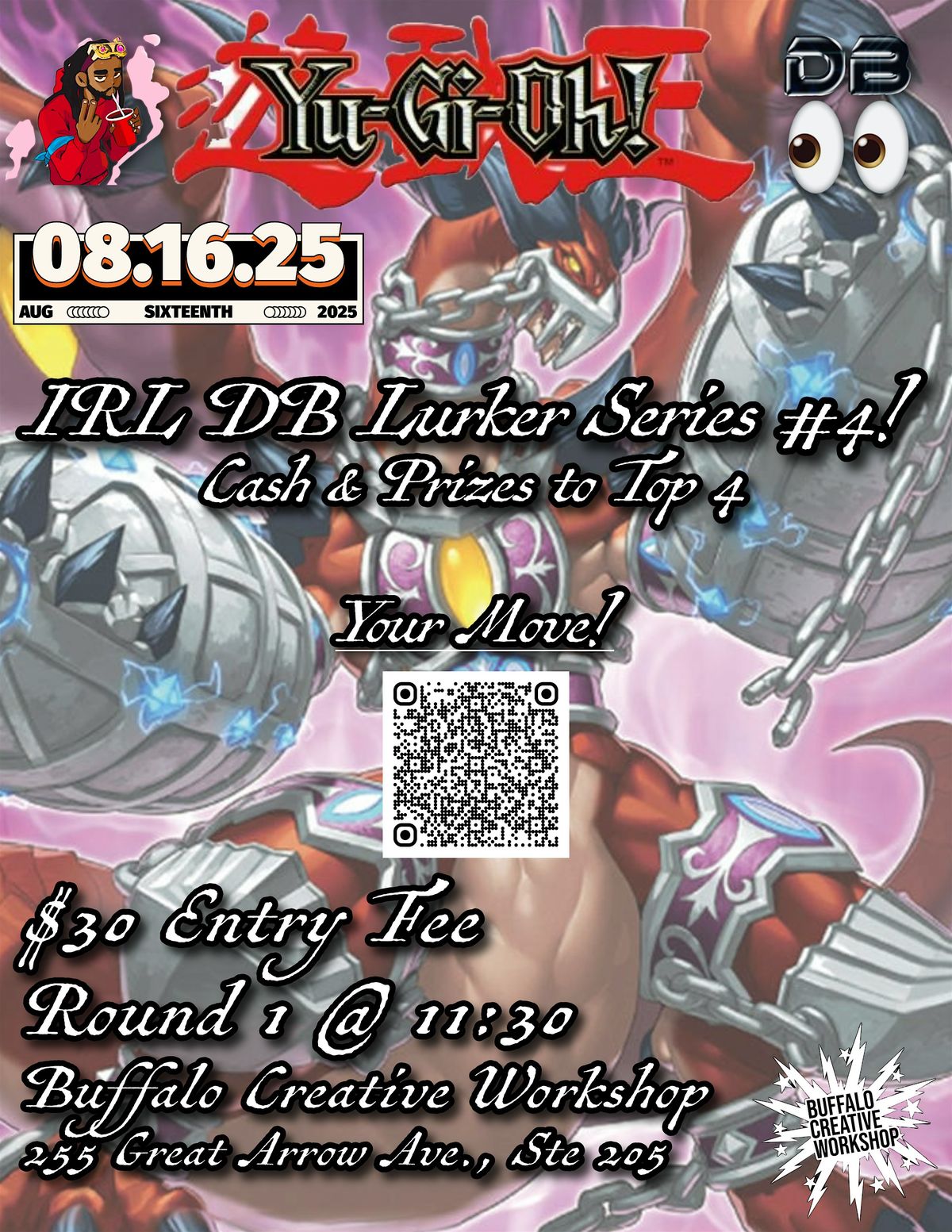 IRL DB Lurker Series #4, 16 August | Event in Buffalo | AllEvents