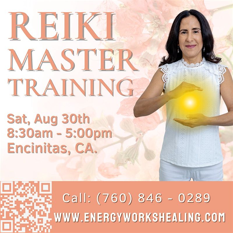 Reiki Master Training Advanced Healing Techniques, 30 August | Event in Encinitas | AllEvents