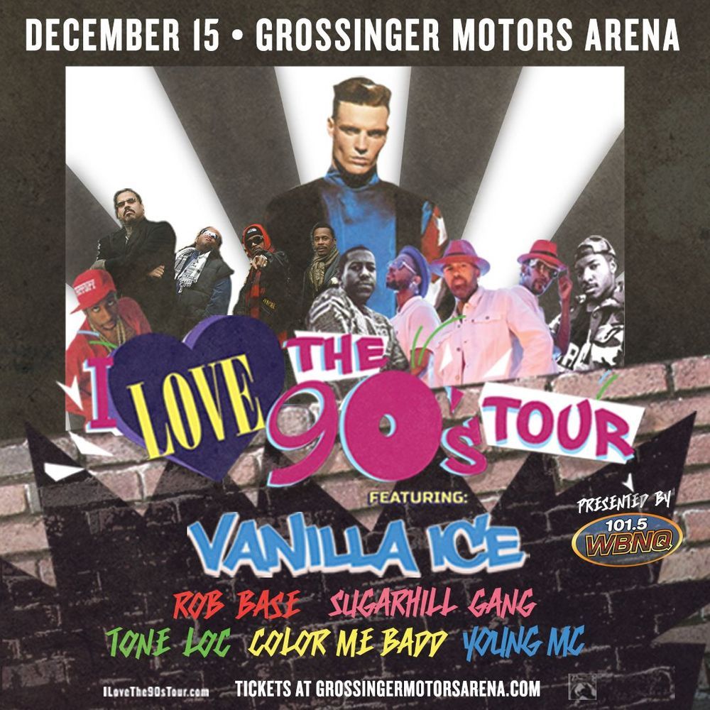 I Love The 90's Tour: Vanilla Ice  Tone Loc  Young MC & Rob Base, 20 August | Event in Tacoma | AllEvents