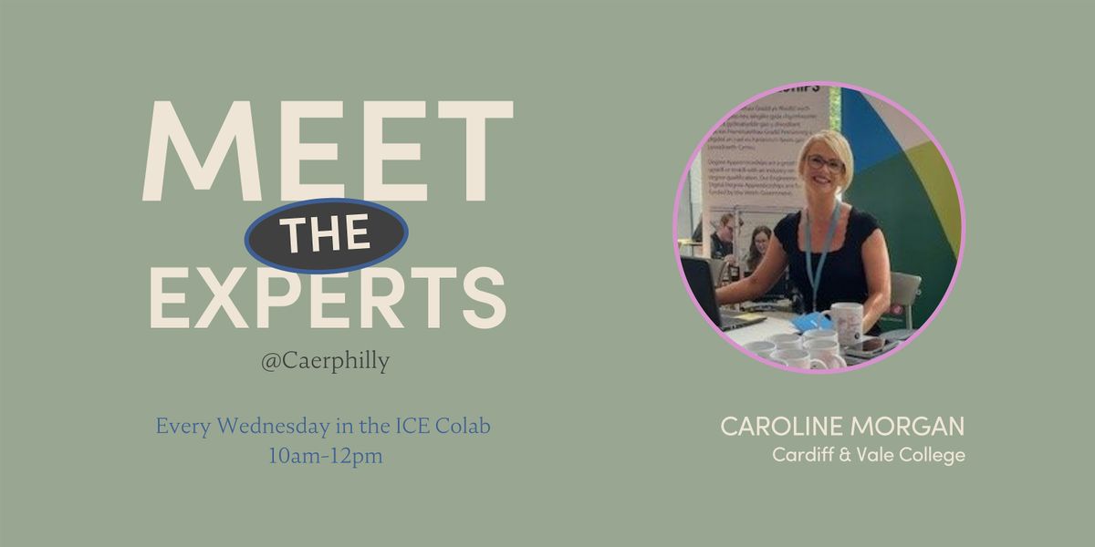 Meet the Experts: Funded Training & Apprenticeship 121 with Caroline Morgan, 5 November | Event in Caerphilly