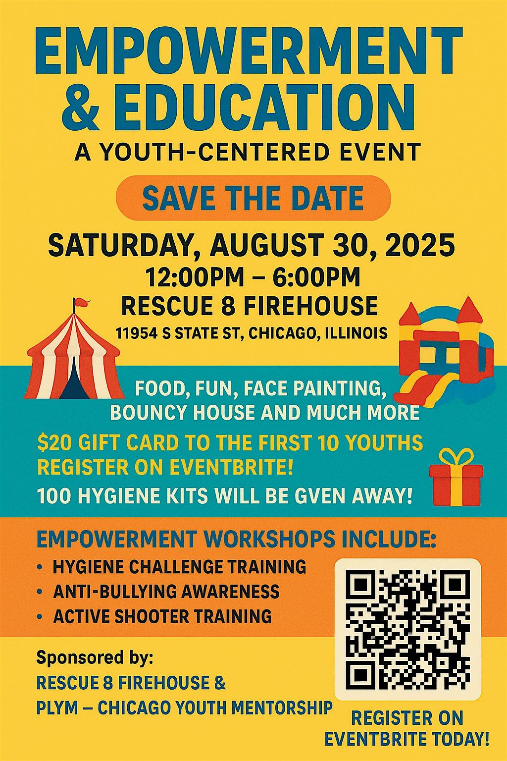 EMPOWERMENT & EDUCATION : A YOUTH CENTERED EVENT, 30 August | Event in Chicago | AllEvents