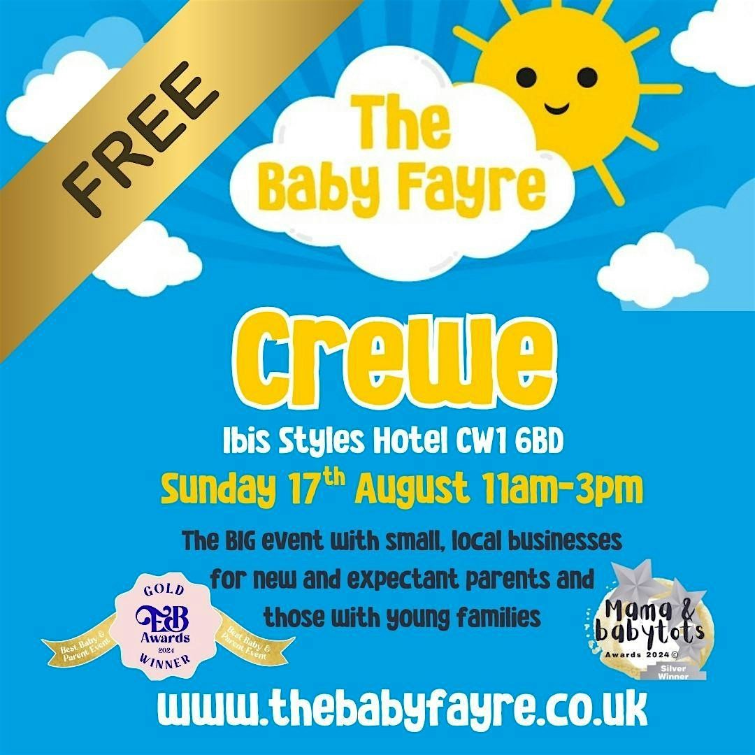 The Baby Fayre Crewe, 17 August | Event in Crewe | AllEvents
