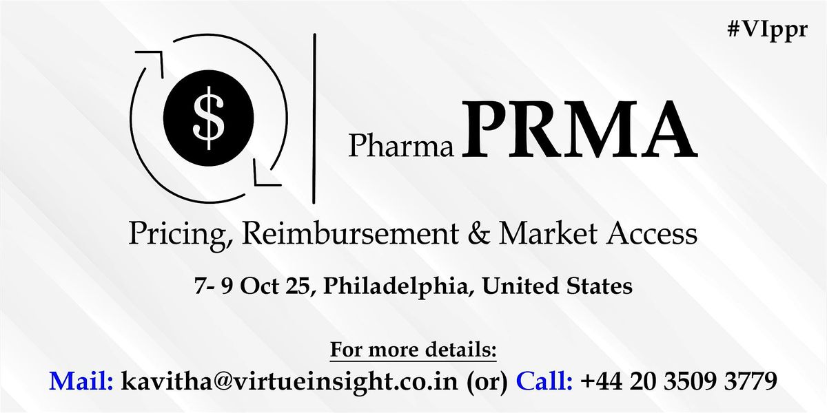 9th Annual Pharma Pricing, Reimbursement & Market Access 2025, 7 October | AllEvents
