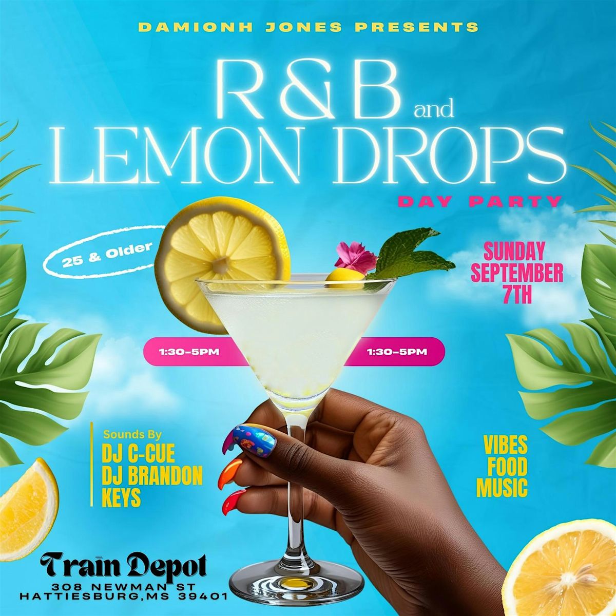 R&B Lemon Drops, 7 September | Event in Hattiesburg | AllEvents