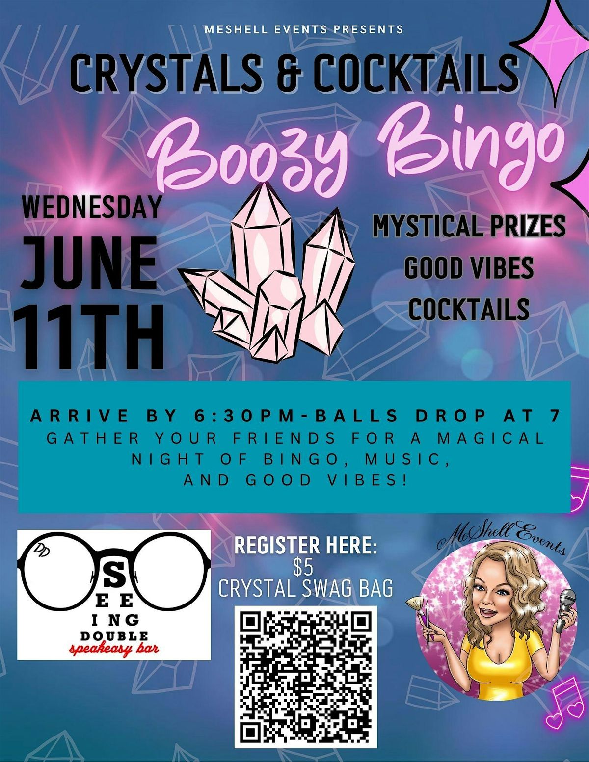 Crystals & Cocktails at Seeing Double in North Olmsted, 11 June | Event in North Olmsted | AllEvents