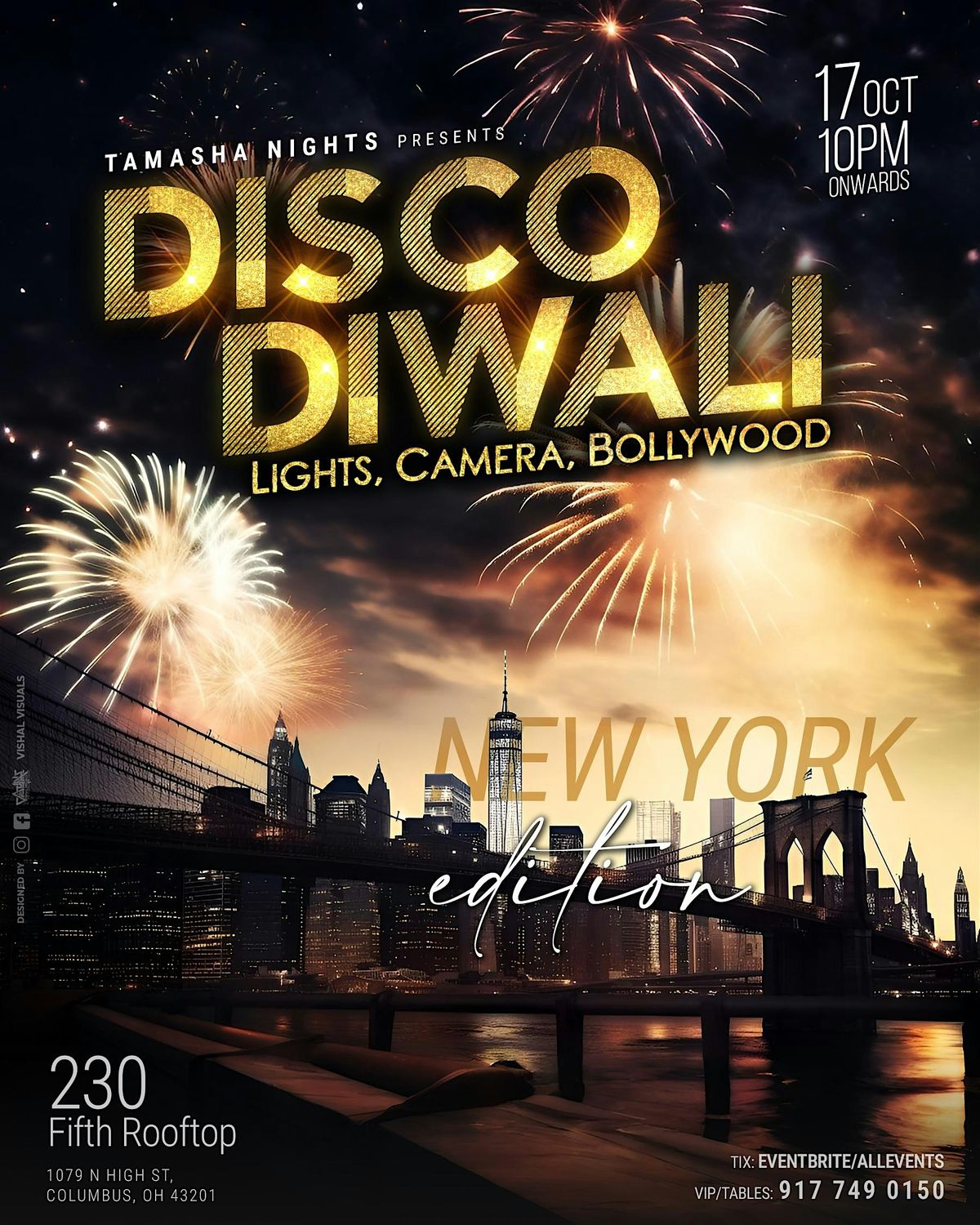 NYC DISCO DIWALI PARTY @230 FIFTH AVE