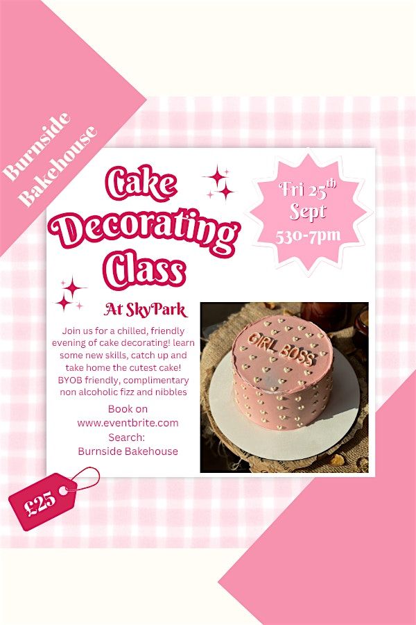Cake Decorating Class at SkyPark, 25 September | Event in Glasgow | AllEvents