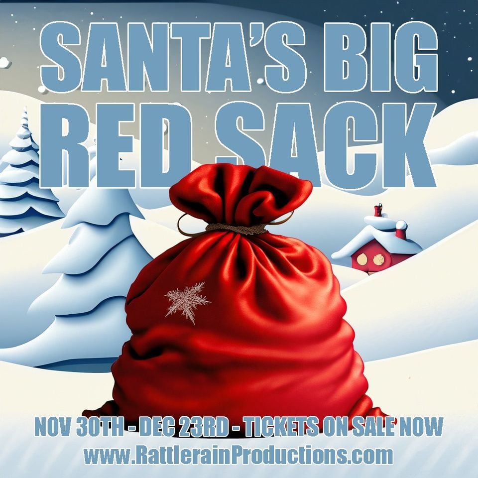 Santas Big Red Sack, The People's Building, Dupont, November 30 2023