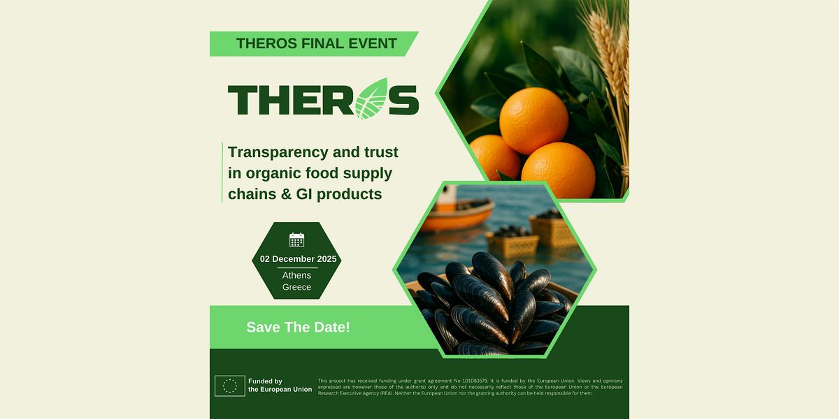 THEROS Final Event (Hybrid), 2 December | Event in Αθήνα | AllEvents
