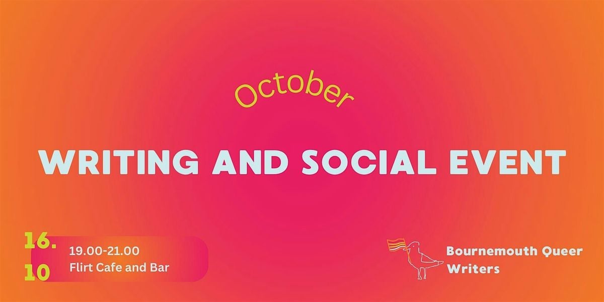 Write and Socialise - LGBTQ+ group, 16 October | Event in Bournemouth | AllEvents