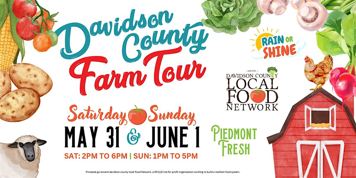 6th  Annual Davidson County Farm Tour | Event in Lexington | AllEvents