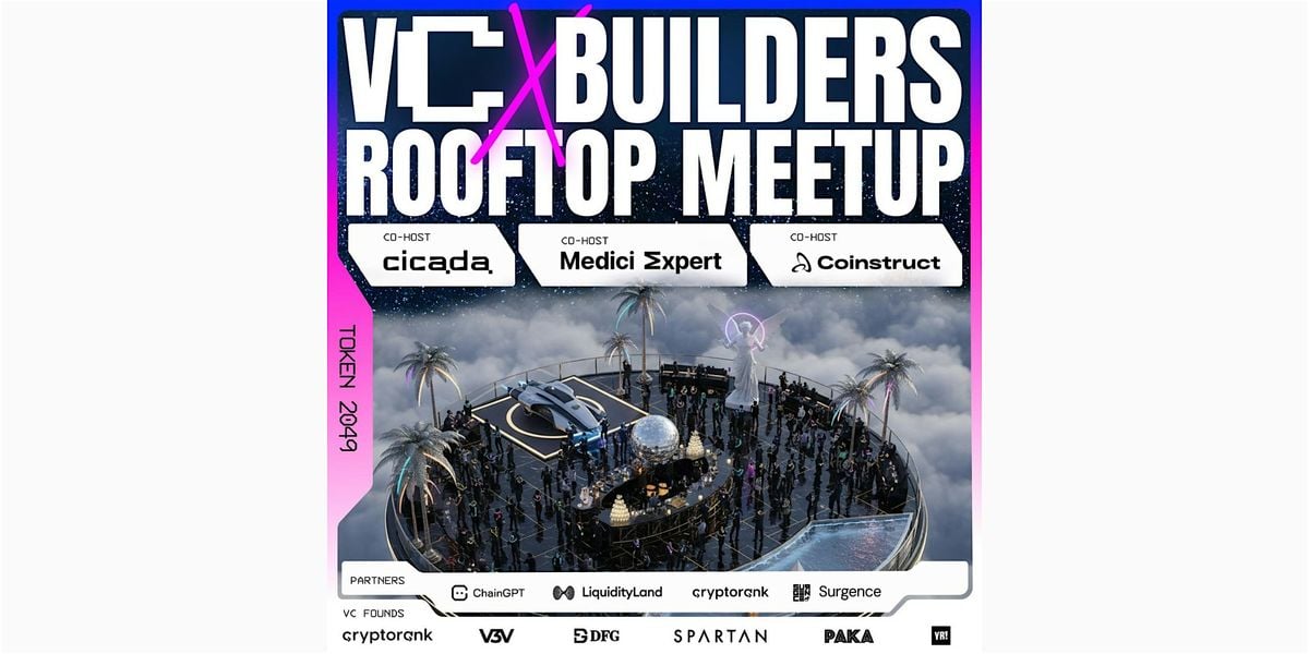 Rooftop Speed Networking: Founders & VCs, 29 September | Event in Bishan | AllEvents