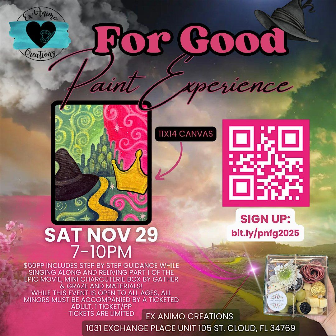 For Good Paint Experience, 29 November | Event in St. Cloud | AllEvents