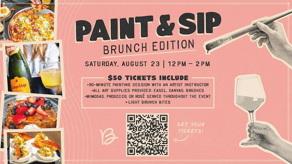 Paint & Sip: Brunch Edition at Benchmark in Old Town Chicago, 23 August | Event in Chicago | AllEvents
