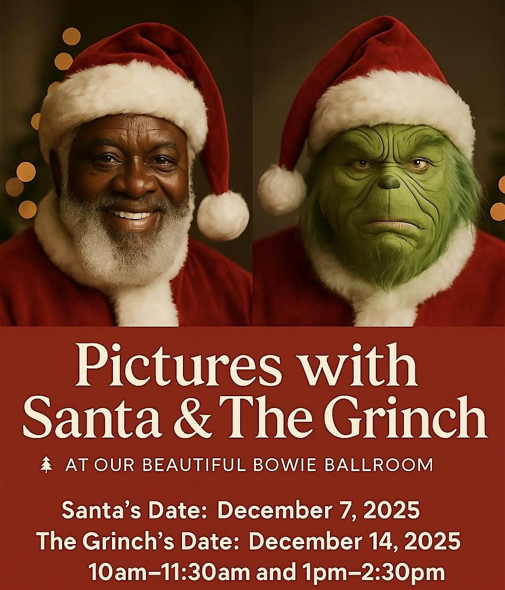 Pictures with Santa & The Grinch, 7 December | Event in Bowie | AllEvents