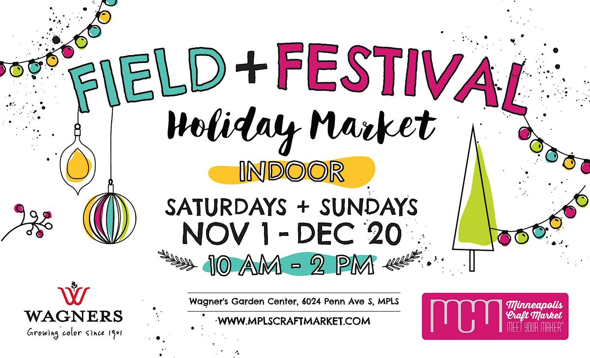 Field & Festival Holiday Market 2026 - Shopping Pass