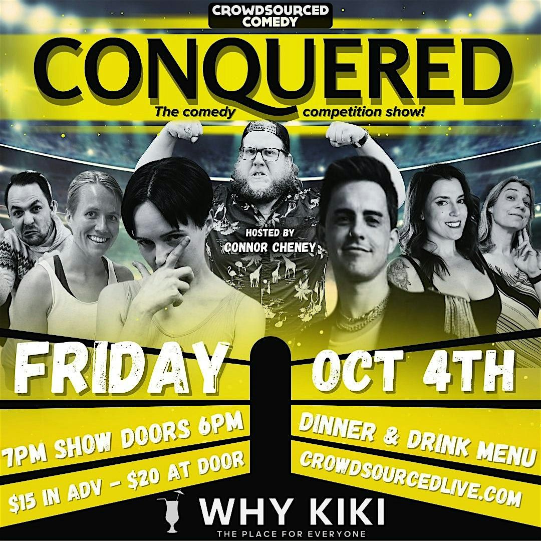 CONQUERED: The Comedy Competition! | Event in Salt Lake City | AllEvents