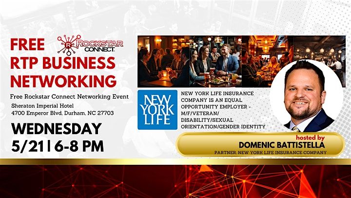 Free RTP Business Rockstar Connect Networking Event (May, RTP) | Event in Durham | AllEvents