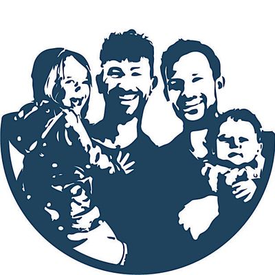 Tobias und Dennis von dads.kids.miracles logo