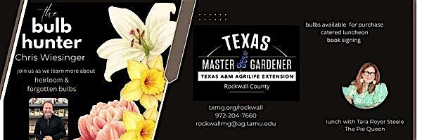 Growing Forgotten and Heirloom Bulbs with Chris Wiesinger, 19 September | Event in Rockwall | AllEvents