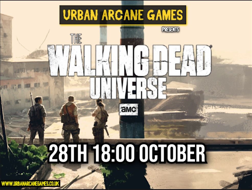 The Walking Dead RPG, 28 October | Event in Livingston | AllEvents