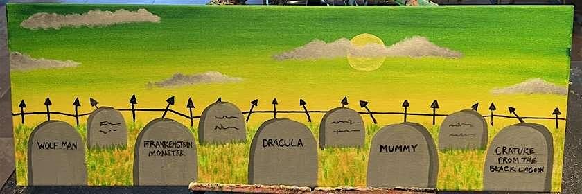 Paint and Sip - Monster Cemetery - St. Charles, IL | Event in St. Charles | AllEvents