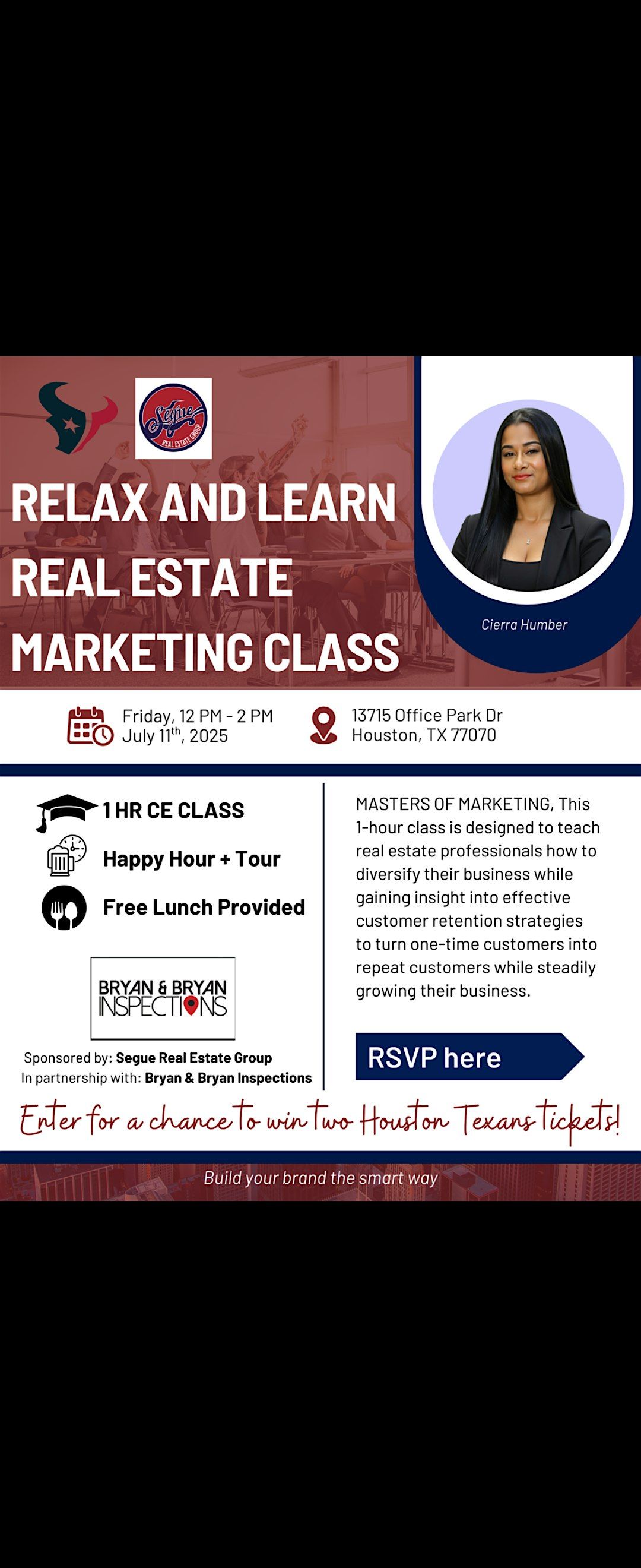 Relax & Learn Happy Hour/FREE CE Class, 11 July | Event in Houston | AllEvents