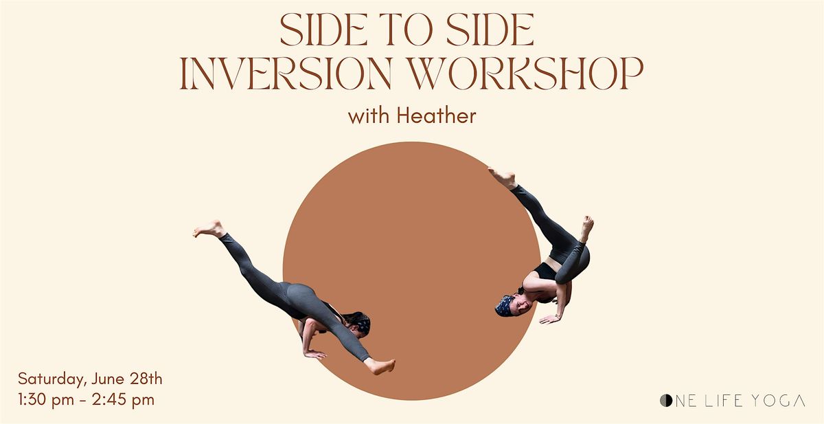 Side to Side Inversion Workshop with Heather Taylor, 28 June | Event in Pasadena | AllEvents