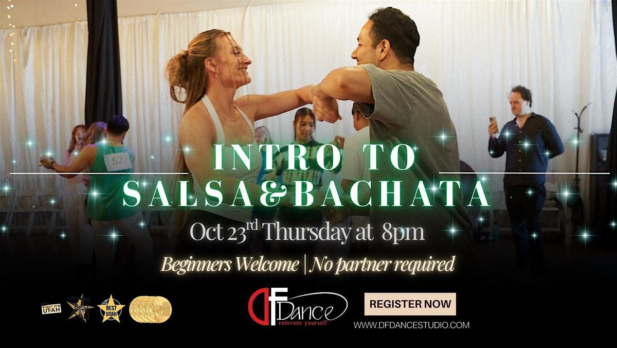 Beginner Latin Groove! Salsa and Bachata :) No partner needed, 23 October | Event in South Salt Lake | AllEvents