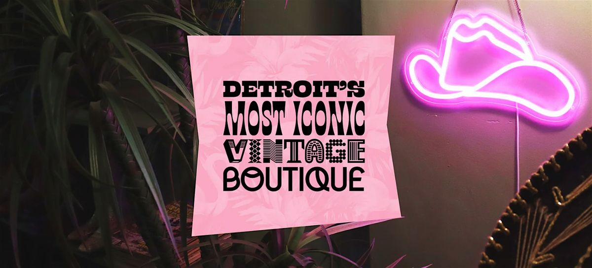 Sip & Shop at Flamingo Vintage, 11 September | Event in Detroit | AllEvents