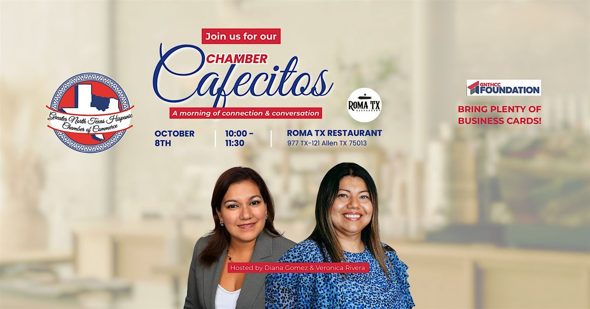 ☕ GNTHCC Chamber Cafecito – Collin County, 8 October | Event in Allen | AllEvents