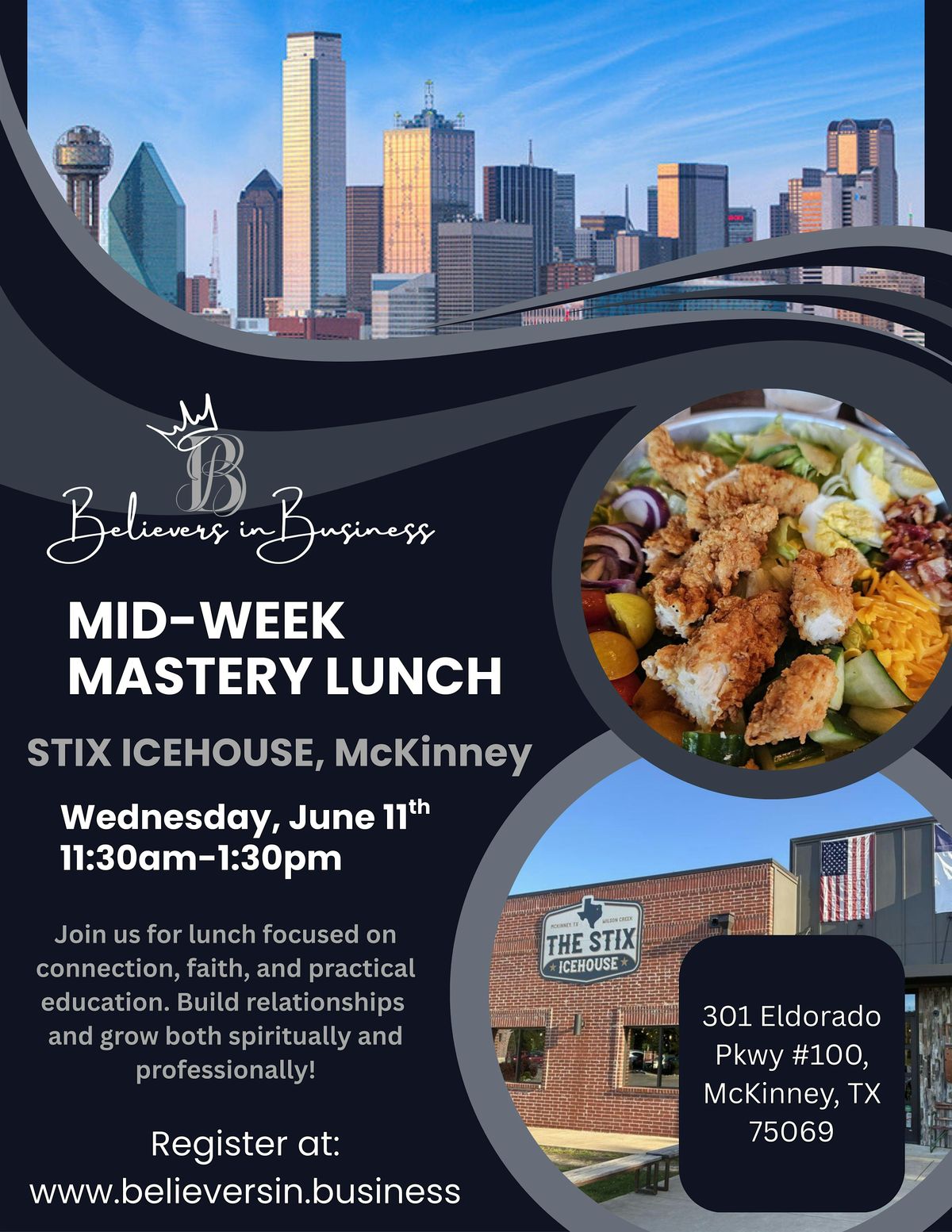 Believers in Business Mid-Week Mastery Luncheon, 11 June | Event in McKinney | AllEvents