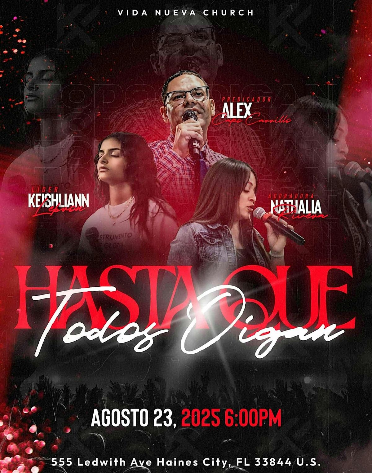 Hasta Que Todos Oigan/ Until All Have Heard, 23 August | Event in Haines City | AllEvents