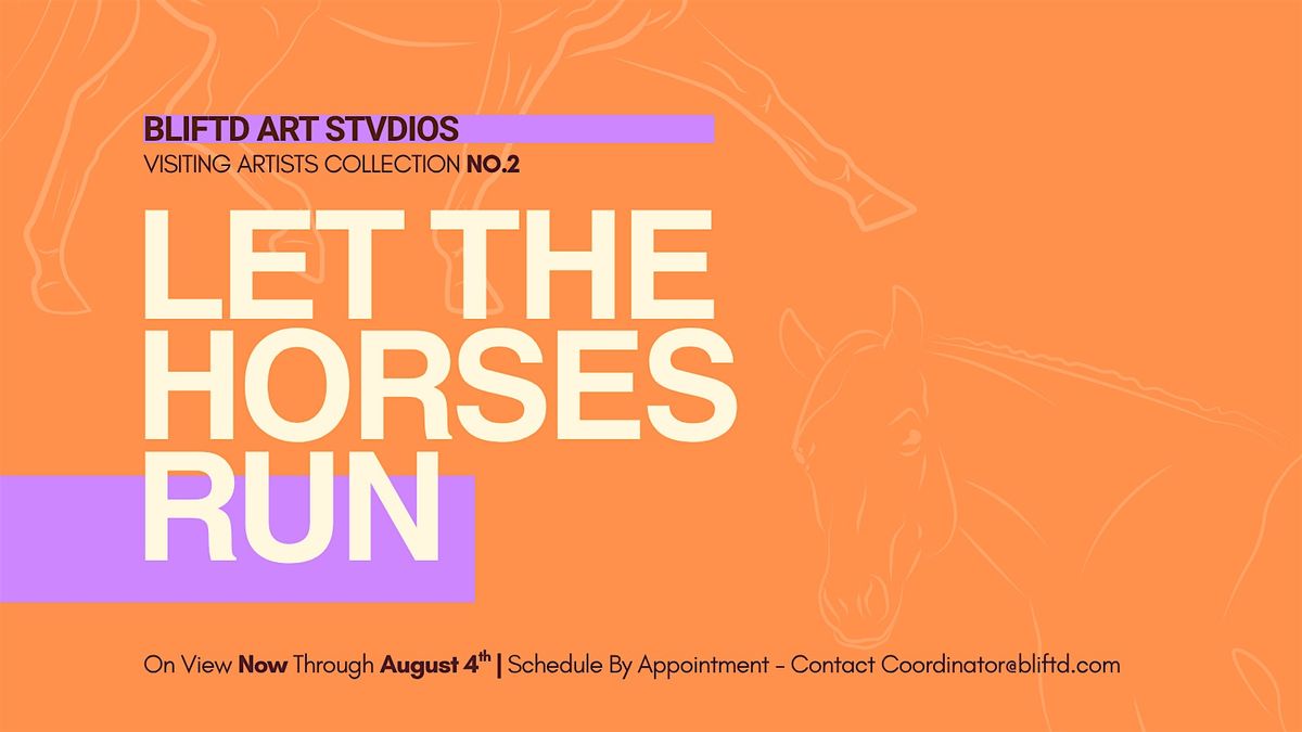 Let The Horses Run: Artist Talk | Event in Baltimore | AllEvents