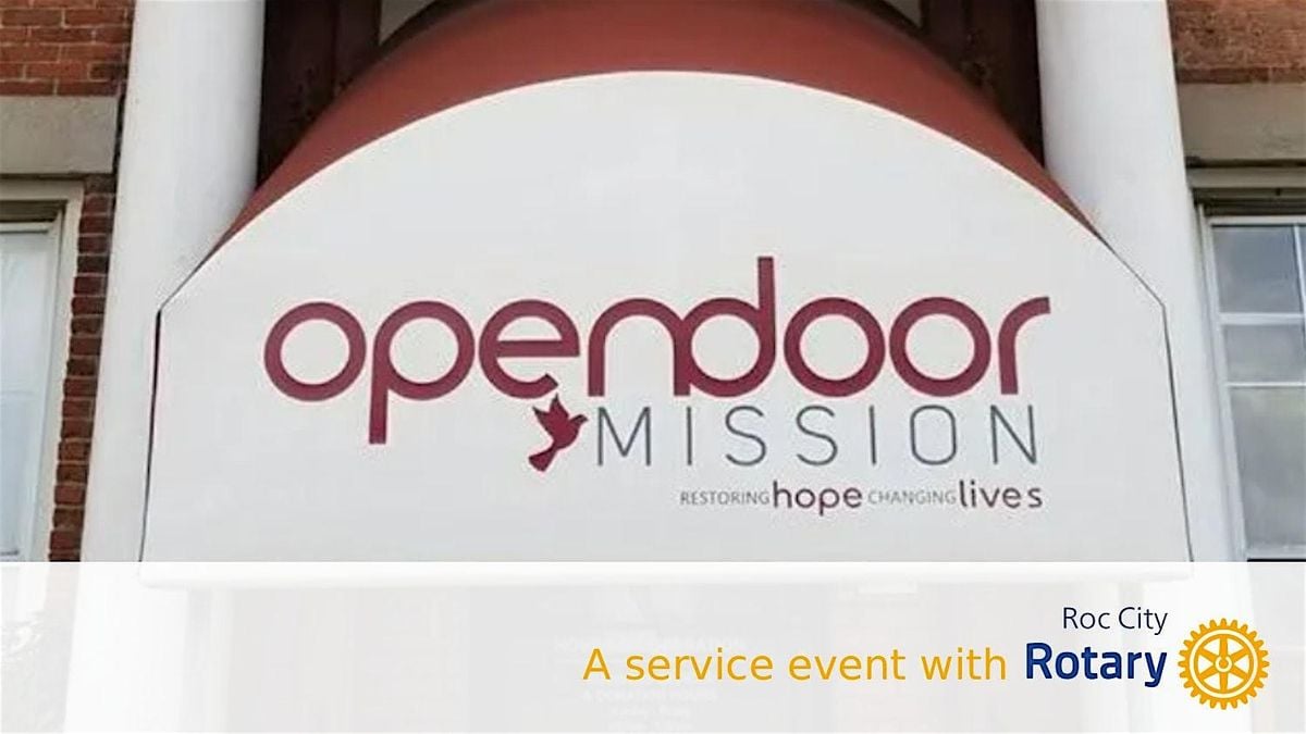 Open Door Mission Painting-Service Project, 13 September | Event in Rochester | AllEvents