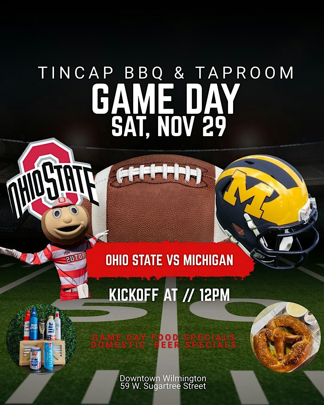 OSU vs Michigan Gameday party | Event in Wilmington | AllEvents