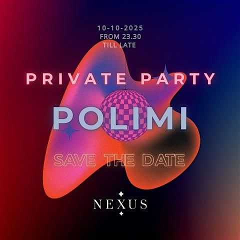 POLIMI Private Welcome Party – 10 ottobre, 10 October | Event in Milano | AllEvents