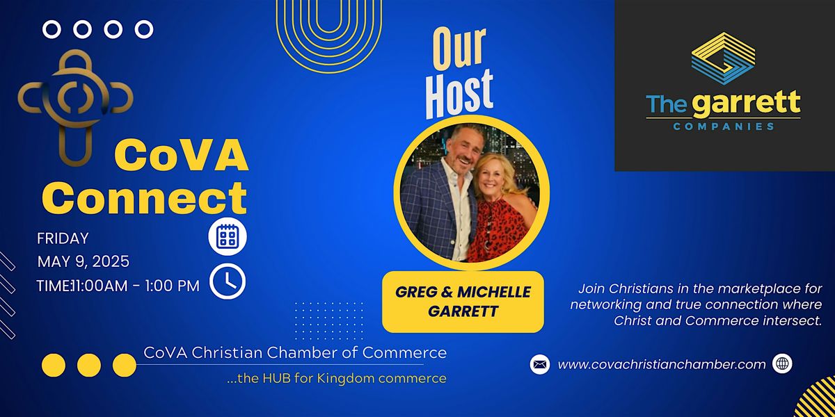 CoVA Connect hosted by Sail Virginia Yacht Charters, TBA, 9 May 2025