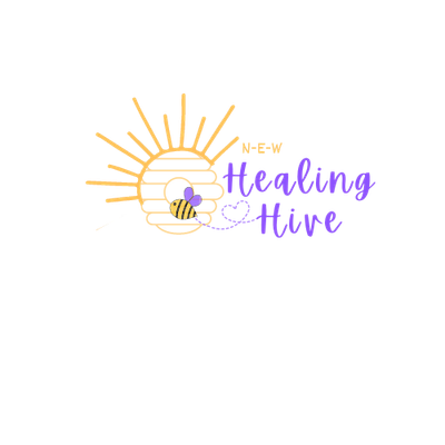 N-E-W Healing Hive logo